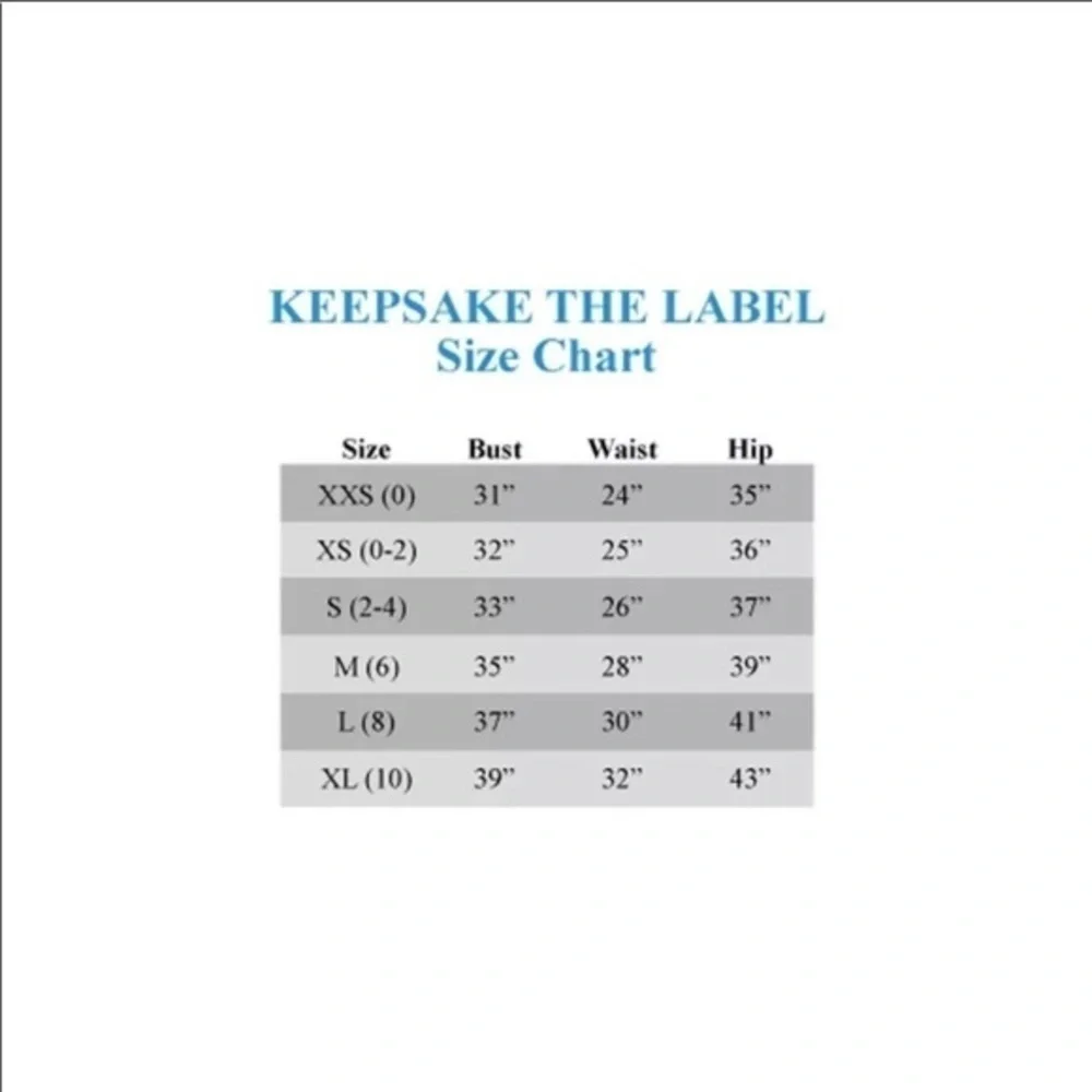 NWT Keepsake the Label Magnolia Peach Dress - Picture 5 of 10